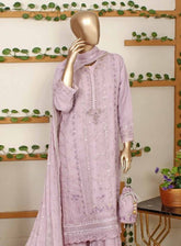 Romosh Embroidered Organza 3 Piece Stitched Suit RNPC25FE D-200-PPL